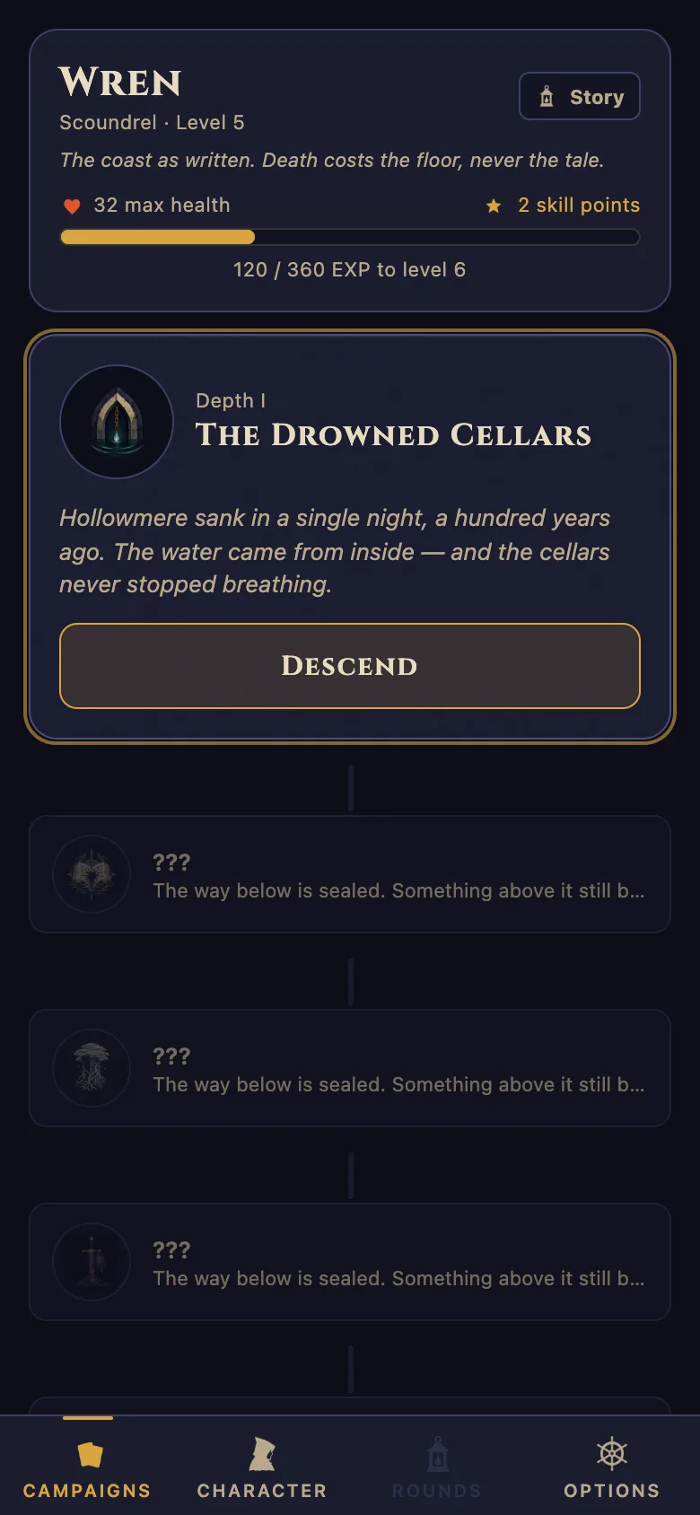 Conquer the Depths